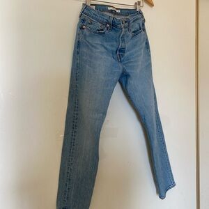 Levis denim wedgie 26